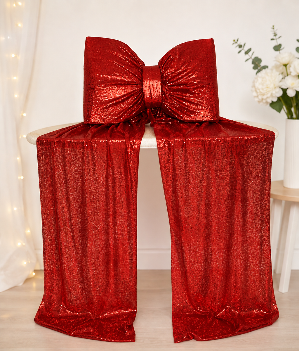 Lazo Gigante Navideño Personalizado
