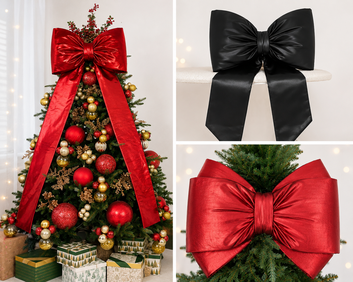 Lazo Gigante Navideño Personalizado